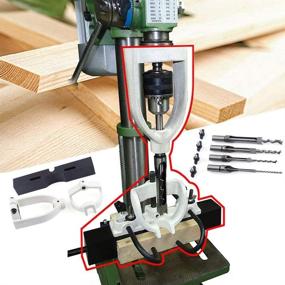 img 4 attached to 🛠️ High-Performance Woodworking Mortiser Drilling Attachment for Precision Mortising