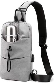 img 4 attached to TOLOG Crossbody Backpack Shoulder Traveling