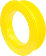 🪁 emma kites 9.5in yoyo kite reel winder - easy, lightweight abs plastic - perfect for single line kites, delta octopus & inflatable kite flying - vibrant yellow color logo