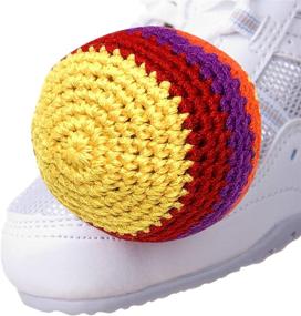 img 1 attached to 🧶 System Sellers Assorted Crochet Footbags: Top-quality footbag selection for endless fun!