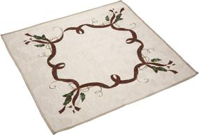 img 1 attached to 🎄 Lenox Holiday Nouveau Napkin 4 Pack: Exquisite Table Linens for Festive Celebrations