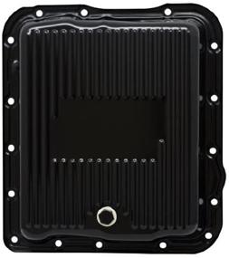 img 1 attached to 🔧 CFR Performance Black EDP Steel Transmission Pan - Compatible/Replacement for Chevy/GM 700R4-4L60E-4L65E