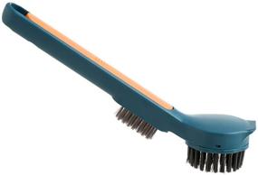 img 4 attached to 🧽 Versatile Cleaning Brush Set: Kitchen Scrub Dish Brush with Handle & Sink Brush Combo