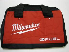 img 4 attached to 🧰 Milwaukee Heavy Duty FUEL Tool Bag for Cordless Tools - Fits 2760-20, 2866-22, 2866-20, Screwgun and 1-2 Tool Kit