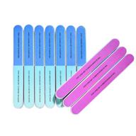 💅 get flawless nails with 10 pcs ifunson professional 7 way nail file and buffers: perfect manicure tools for women and girls! logo