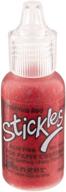 🎄 unleash festive sparkles with ranger stickles glitter glue 1/2-ounce in christmas red! logo