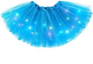 tulle tutu skirt for little girls, 3-layer 👗 fluffy ballet dress up, toddler kids children (2t - 8t) logo