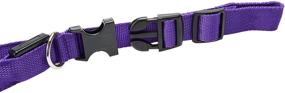 img 1 attached to Enhanced Safety with OxGord 🐾 LED Pet Neck Collar - X-Large, Purple