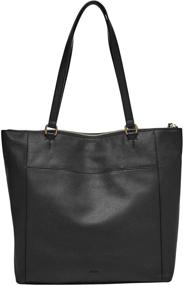 img 2 attached to 👜 Fossil Women's Tara Shopper Tote Leather Purse Handbag