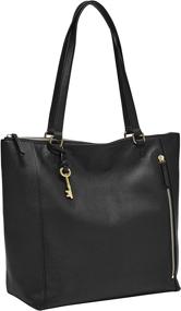 img 3 attached to 👜 Fossil Women's Tara Shopper Tote Leather Purse Handbag