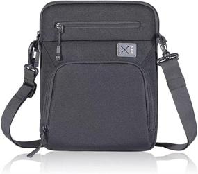 img 4 attached to SlimTOPTM 9.7-11 Inch Tablet Shoulder Messenger Bag Sleeve Case