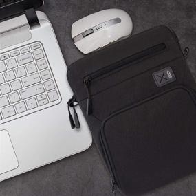 img 3 attached to SlimTOPTM 9.7-11 Inch Tablet Shoulder Messenger Bag Sleeve Case
