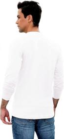 img 1 attached to 👕 Sailwind Henley Sleeve футболка из хлопка: Стильный комфорт для любого случая