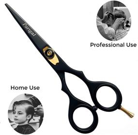 img 2 attached to 💇 Parigal 5.5" Professional Hair Cutting Scissors - Razor Edged Barber Shears made of Japanese Stainless Steel - Durable Hair Cutting Tools for Men & Women