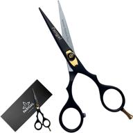 💇 parigal 5.5" professional hair cutting scissors - razor edged barber shears made of japanese stainless steel - durable hair cutting tools for men & women logo