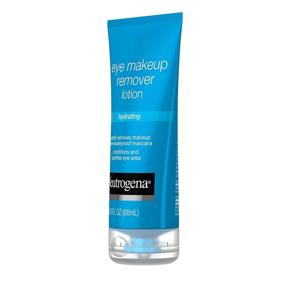 img 3 attached to 💧 Neutrogena Hydrating Eye Makeup Remover Lotion: Gentle and Effective Daily Remover for Waterproof Mascara, Fragrance-Free - 3 oz