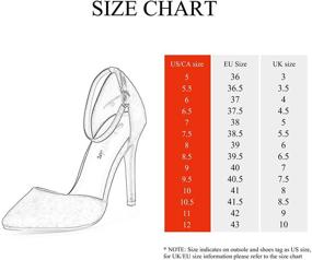 img 3 attached to 👠 DREAM PAIRS Pointed Stiletto Hollyn 1 Women's Shoes: Elevate Your Style with Class and Comfort