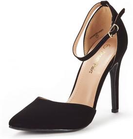 img 4 attached to 👠 DREAM PAIRS Pointed Stiletto Hollyn 1 Women's Shoes: Elevate Your Style with Class and Comfort