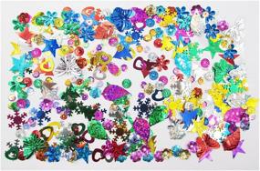 img 1 attached to All-In-One Assorted Color and Shape Spangle Mix - 10g