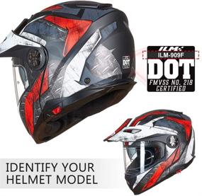 img 2 attached to ILM Anti Fog Visor For Motorcycle Helmets (Pinlock 30)
