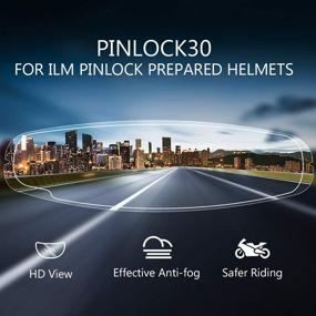 img 3 attached to ILM Anti Fog Visor For Motorcycle Helmets (Pinlock 30)