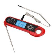 measureman digital meat-thermometer: instant-read food temperature probe for precise kitchen cooking, grill, bbq & candy - waterproof, magnet calibration & oven safe logo