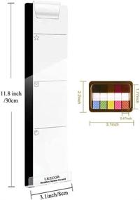 img 2 attached to Acrylic Message Memo Boards Sticky Reminder for Computer Monitors Screen - LRZCGB Monitor Memo Board (Right)