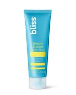 крем для рук bliss lemon & sage: высокоинтенсивный и быстро впитывающийся лосьон🍋, крем для кутикулы - веганский, не содержит парабенов, не тестируется на животных, объемом 4.0 жидк.унц. логотип