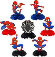 pantide superhero centerpieces double sided decorations logo