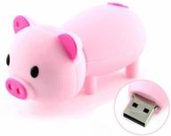 🐷 16гб usb 2.0 милый розовый поросенок флэш-накопитель - новинка дизайна, мультяшная память, usb-накопитель для хранения данных, переносной носитель, флэшка - идеальный подарок логотип