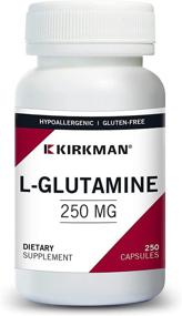 img 2 attached to Kirkman L Glutamine 250 Hypoallergenic Vegetarian