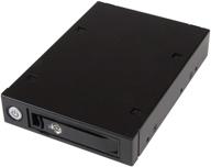 📱 startech.com мобильная стойка для жёстких дисков на 2,5" sata/sas - поддерживает ssd/hdd толщиной 5мм-15мм - горячая замена с вентиляционным металлическим корпусом - satsasbp125 логотип