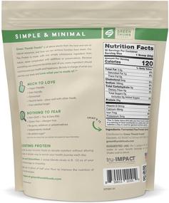 img 3 attached to 🌱 Green Thumb Foods - Unflavored & Unsweetened Pea Protein Powder - Plant Based, Non-GMO, Keto-Friendly, Vegan - 30 Servings