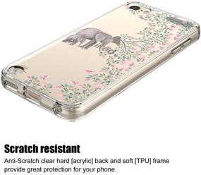 img 1 attached to 🐘 Чехол SYONER для Apple iPod Touch 2019 / iPod Touch 7 / iPod Touch 6 / iPod Touch 5 - дизайн с слоном