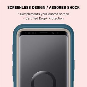 img 1 attached to Enhanced Protection: OtterBox DEFENDER SERIES Case 📱 for Samsung Galaxy S9+ - Convenient Packaging - BLACK