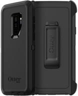 enhanced protection: otterbox defender series case 📱 for samsung galaxy s9+ - convenient packaging - black logo