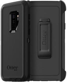 img 4 attached to Enhanced Protection: OtterBox DEFENDER SERIES Case 📱 for Samsung Galaxy S9+ - Convenient Packaging - BLACK