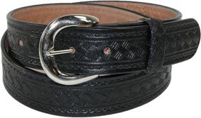 img 2 attached to 👖 Leather Western Belt with Detachable Buckle