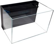 lifegard ultra clear crystal aquarium- low iron, built-in back filter, rimless glass, beveled edge, rectangular style- directional jet flow- 24 gph logo