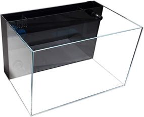 img 4 attached to LIFEGARD Ultra Clear Crystal Aquarium- Low Iron, Built-in Back Filter, Rimless Glass, Beveled Edge, Rectangular Style- Directional Jet Flow- 24 GPH