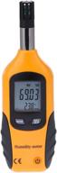 lancoon handheld thermometer hygrometer: accurate temperature and humidity meter for indoor/outdoor use - includes dew point/wet bulb temperature and battery логотип