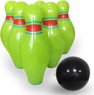 wemove sports bowling inflatable backyard logo