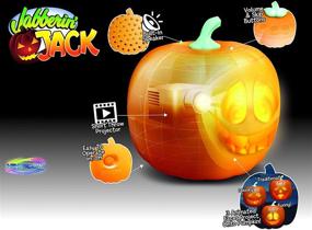 img 3 attached to 🎃 Mindscope Jabberin Jack Animated Pumpkin with Integrated Projector & Speaker: Plug 'n Play