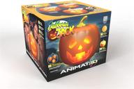 🎃 mindscope jabberin jack animated pumpkin with integrated projector & speaker: plug 'n play logo