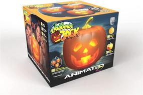 img 4 attached to 🎃 Mindscope Jabberin Jack Animated Pumpkin with Integrated Projector & Speaker: Plug 'n Play