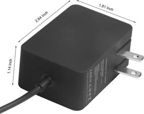 img 1 attached to 💡 Fancy Buying 13W 5.2V 2.5A Surface 3 Charger AC Power Adapter for Microsoft Surface 3, Model 1623 1624 1645 Tablet with USB Charging + Charger Cord - Surface3 Compatibility Excluded