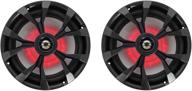 🚤 rockville rkl80mb 8" 900w marine boat speakers with led's - enhanced sound for your water adventures логотип