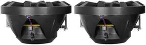 img 2 attached to 🚤 Rockville RKL80MB 8" 900W Marine Boat Speakers with LED's - Enhanced Sound for your Water Adventures