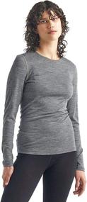 img 1 attached to 👚 Icebreaker Merino Women's 200 Oasis Long Sleeve Crew Neck Top