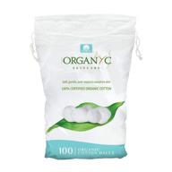 premium organyc 100% organic cotton balls for gentle skincare, 100 count logo